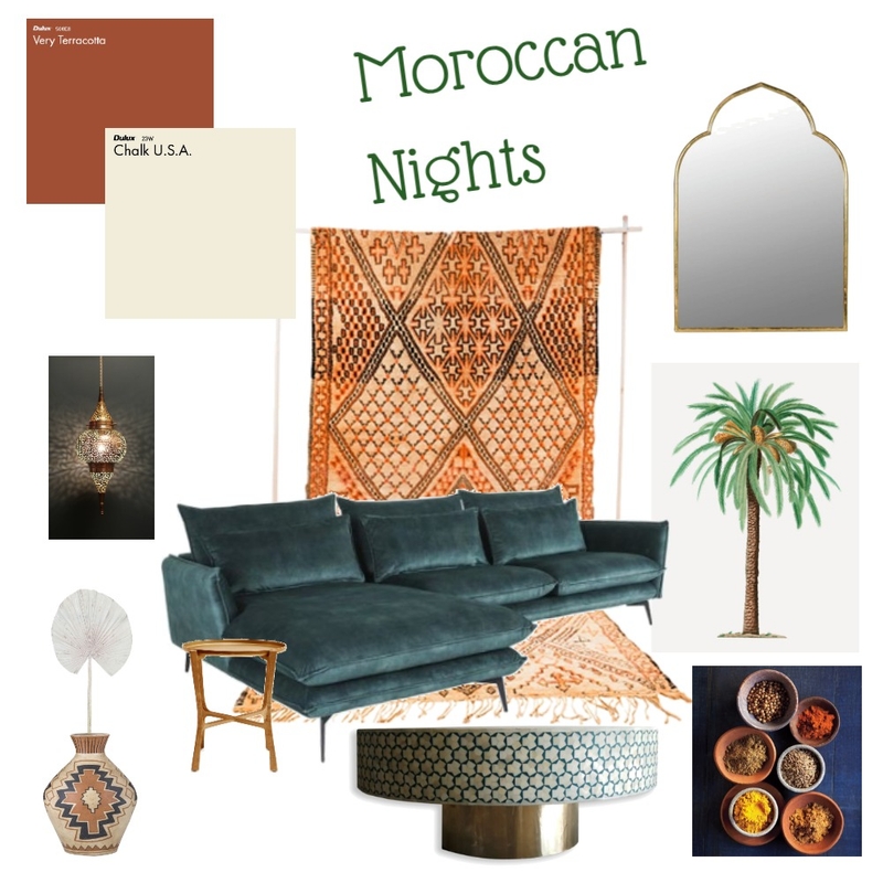 Moroccan Mood Board Mood Board by chambersk on Style Sourcebook