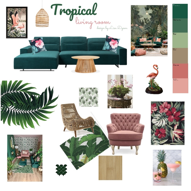 Tropical Mood Board by Designflorida on Style Sourcebook