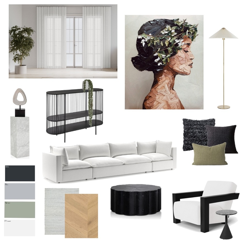 living Mood Board by Heim Design on Style Sourcebook