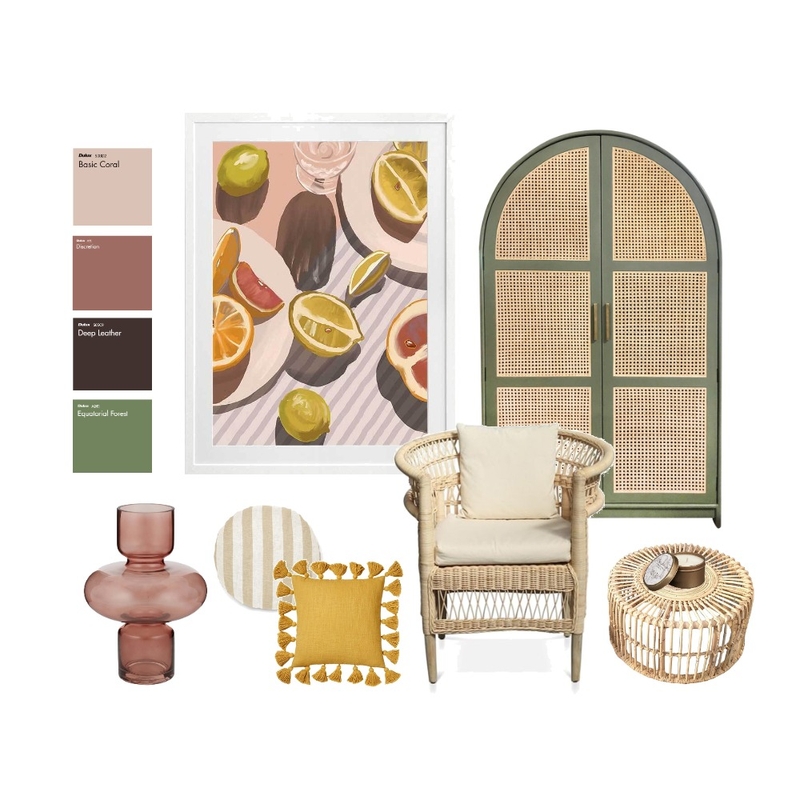 Playful Lounge Mood Board by Rachel Hall on Style Sourcebook