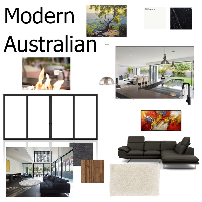 Modern Australian living room Mood Board by Catharina Storer on Style Sourcebook