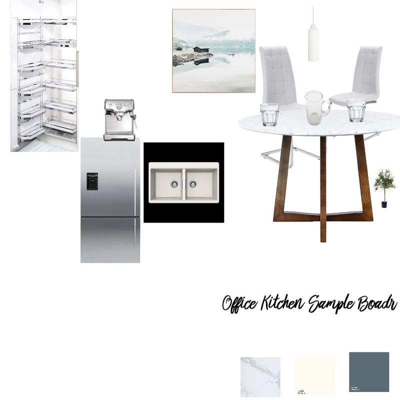 Office Kitchen Sample Board Mood Board by kellyengst on Style Sourcebook