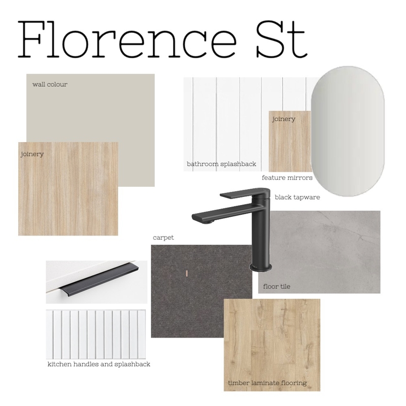 Florence St Mood Board by Boutique Yellow Interior Decoration & Design on Style Sourcebook