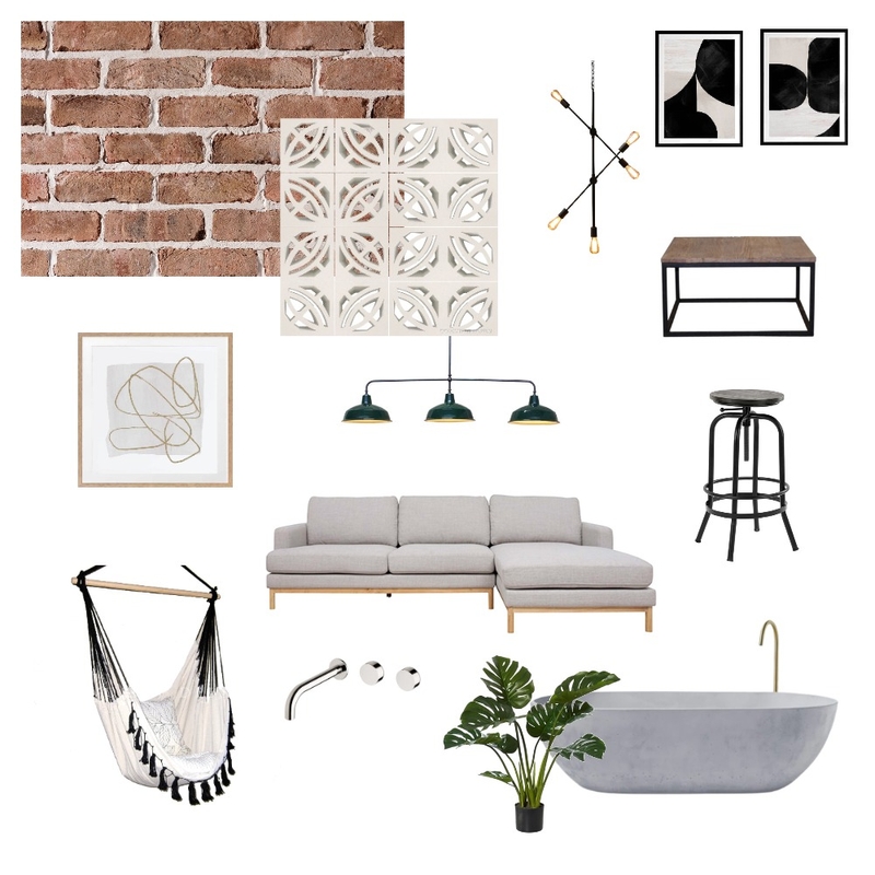 Industrial Comfort Mood Board by Design2022 on Style Sourcebook