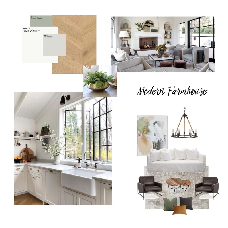 Modern farmhouse Mood Board by Angela Perry on Style Sourcebook