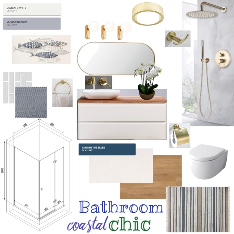 Bathroom Mood Board by leanne.nuen@gmail.com on Style Sourcebook
