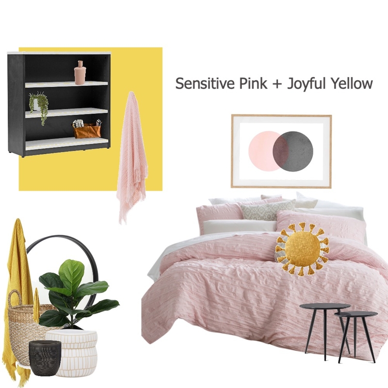 Pink & Yellow Yugo Mood Board by Swoon on Style Sourcebook