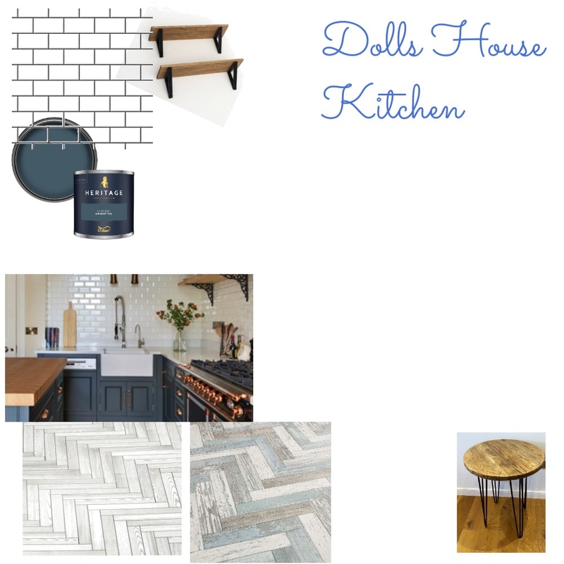 Dolls House Kitchen Mood Board by MonAmiDezign on Style Sourcebook