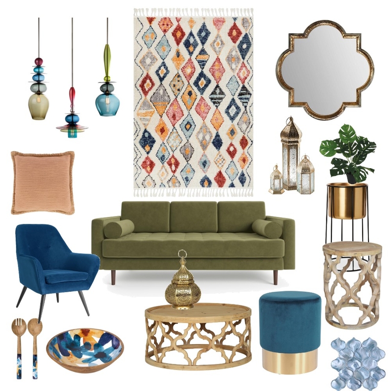 Moroccan Mood Board by hendsabra on Style Sourcebook