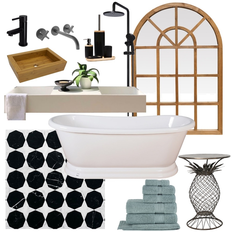 Bathroom Mood Board by Elaina on Style Sourcebook