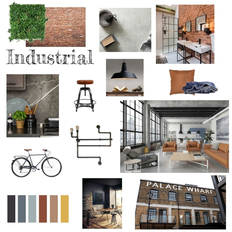 industrial 1 Mood Board by DI.GODLEWSKI on Style Sourcebook