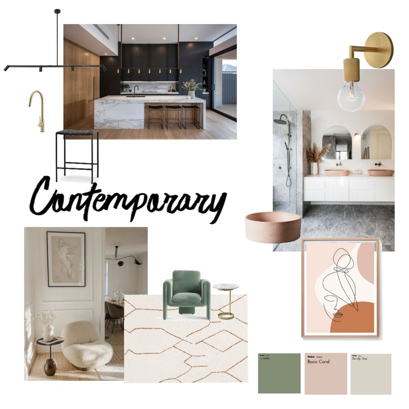 Contemporary Mood Board by rshorsfall@gmail.com on Style Sourcebook
