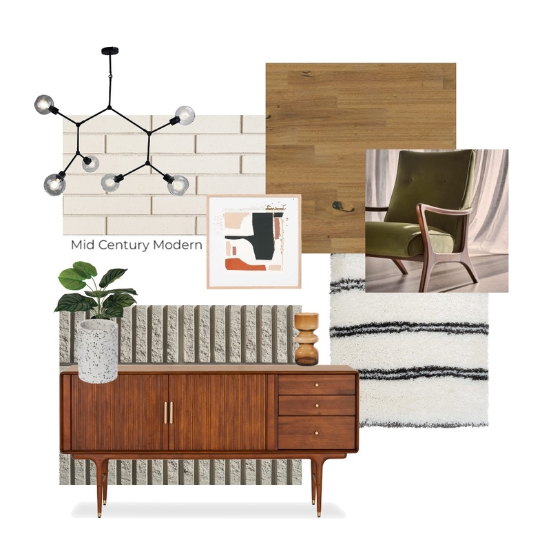 Mid Century Modern 4 Mood Board by townsleymitch on Style Sourcebook