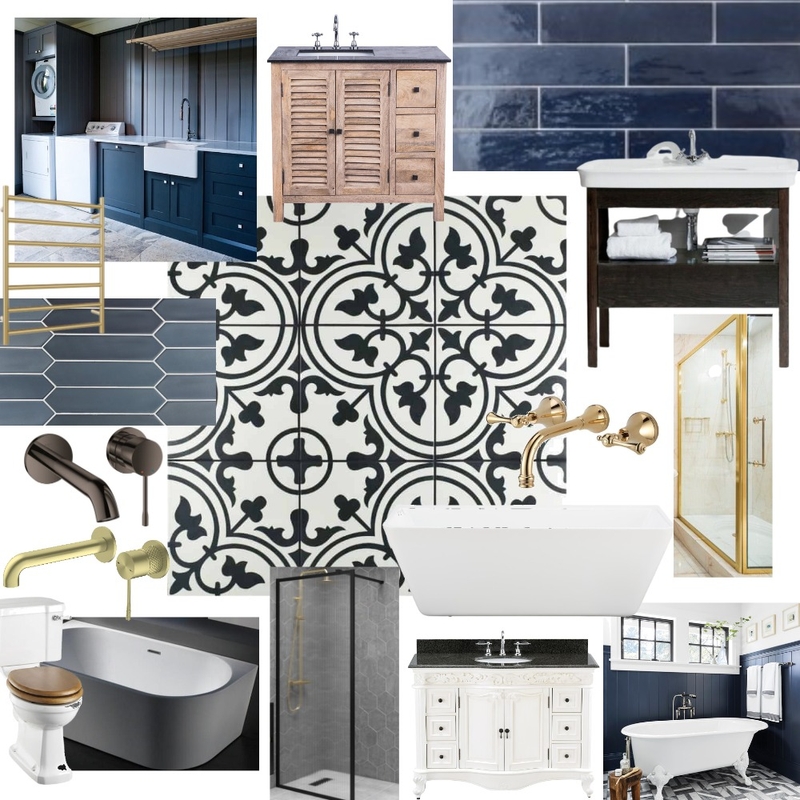 Blue Country Mood Board by juleslove on Style Sourcebook