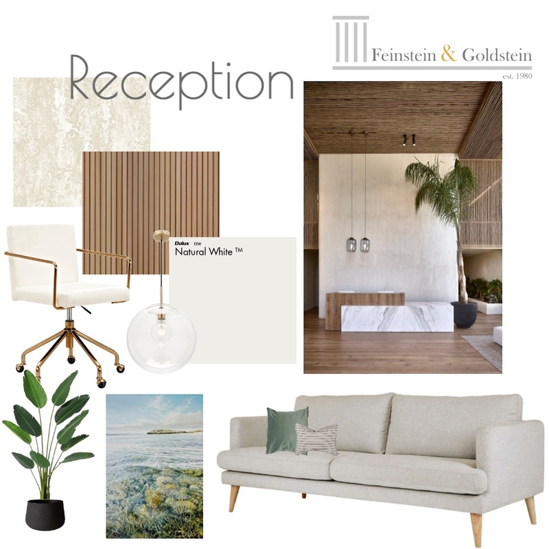 Reception- Concept Board (final) Mood Board by Britt Gradisen Interiors on Style Sourcebook