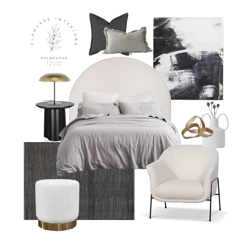 Aberfeldie Master Mood Board by Flawless Interiors Melbourne on Style Sourcebook