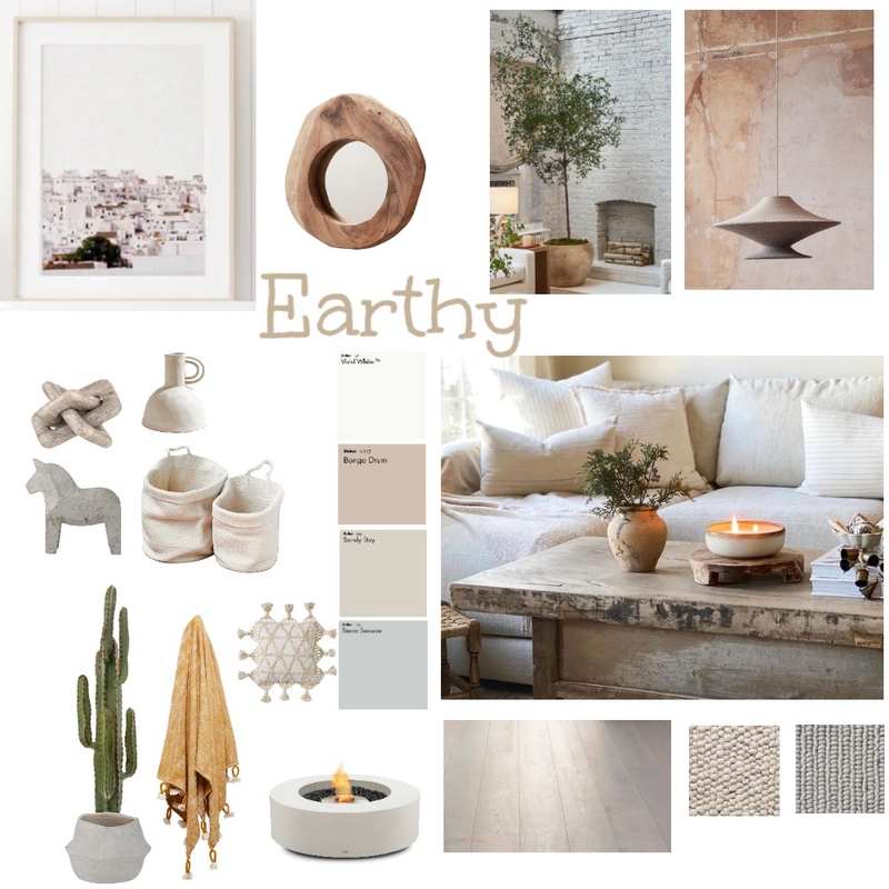 Earthy by EMS Mood Board by Emstaging on Style Sourcebook