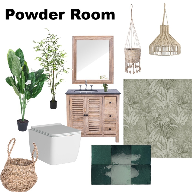 powder room tropical design Mood Board by kimdavid on Style Sourcebook