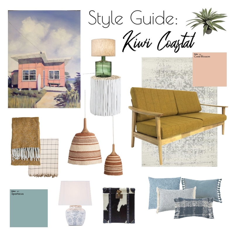 Kiwi Coastal Mood Board Mood Board by Holly Interiors on Style Sourcebook