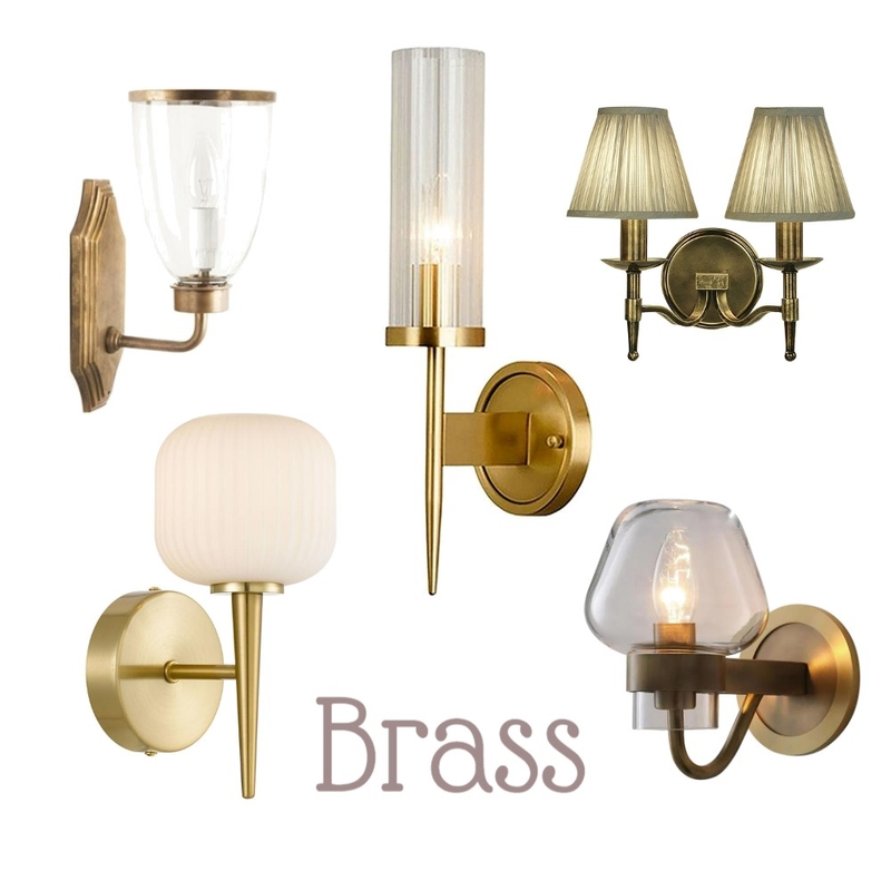 Brass Wall Lighting Mood Board by LaraFernz on Style Sourcebook