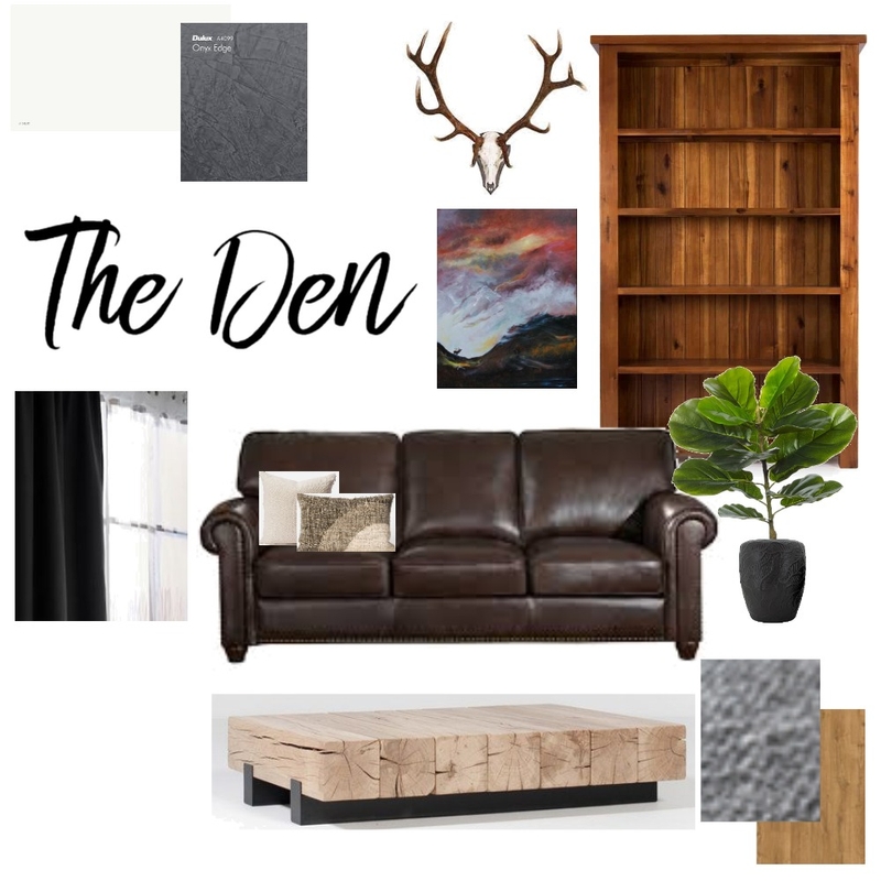 The Den Mood Board by Michelle Green 2 on Style Sourcebook