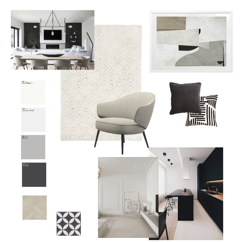 Warm Achromatic Interior Mood Board by MrBuzzolini on Style Sourcebook