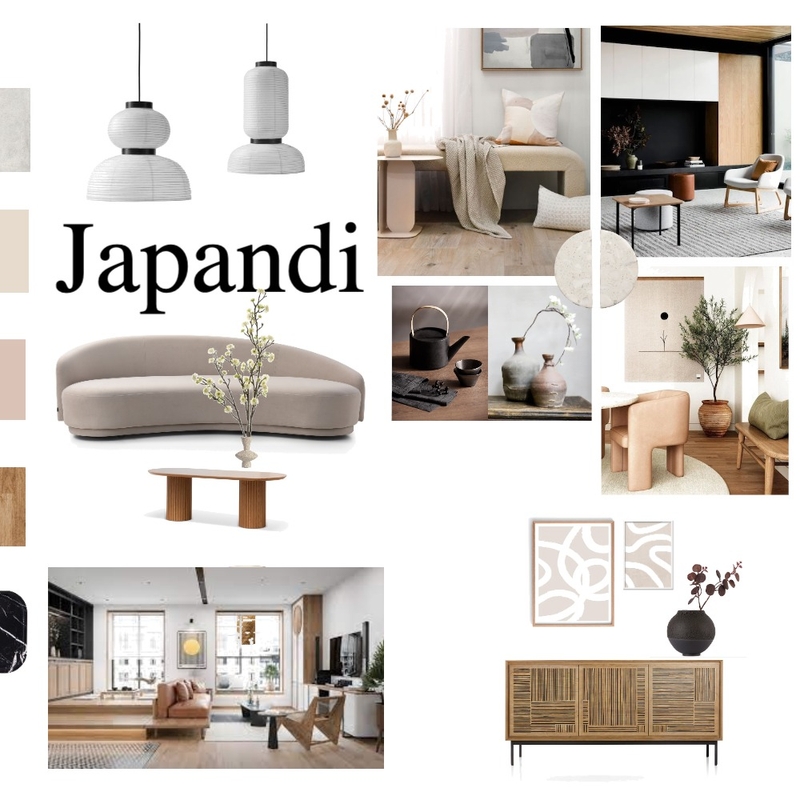Japandi Moodboard Mood Board by dessignr on Style Sourcebook