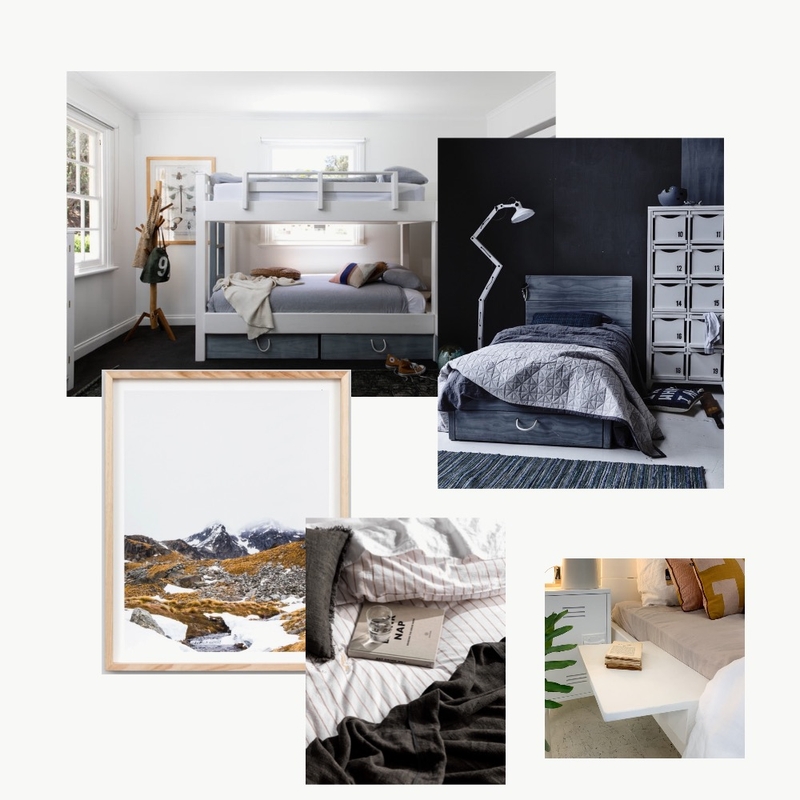 Nick Bunk Room Mood Board by KMK Home and Living on Style Sourcebook