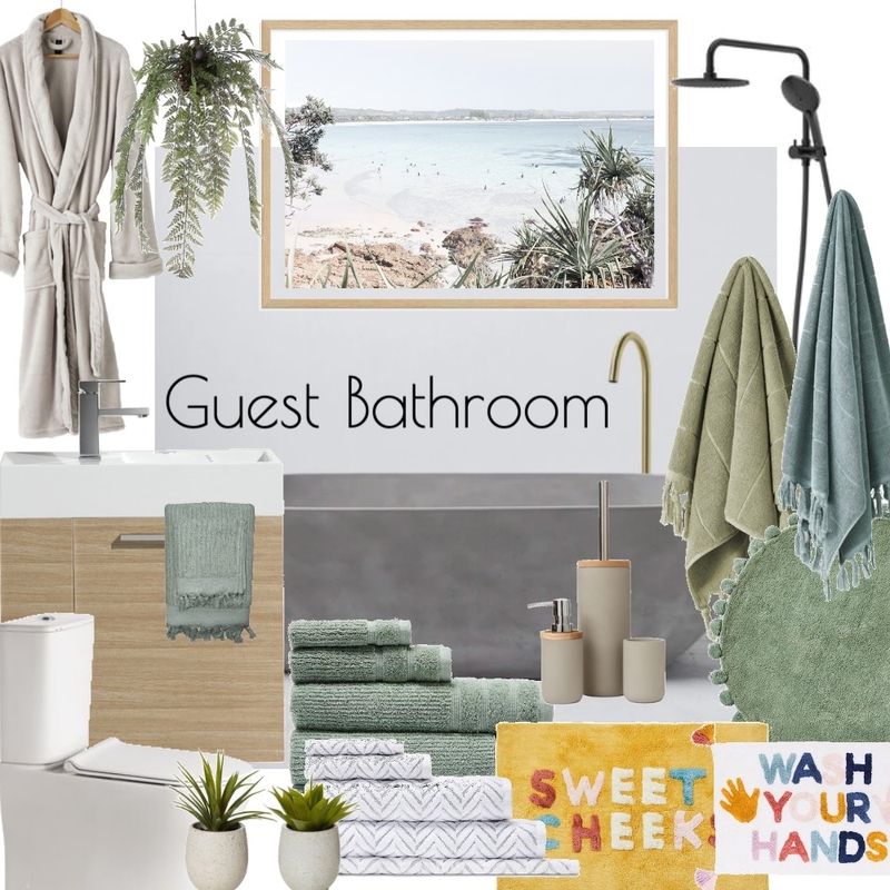 Guest Bathroom Mood Board by Shannelleno5 on Style Sourcebook
