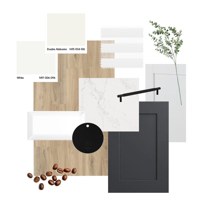 Materials Board Kitchen Mood Board by PAX Interior Design on Style Sourcebook