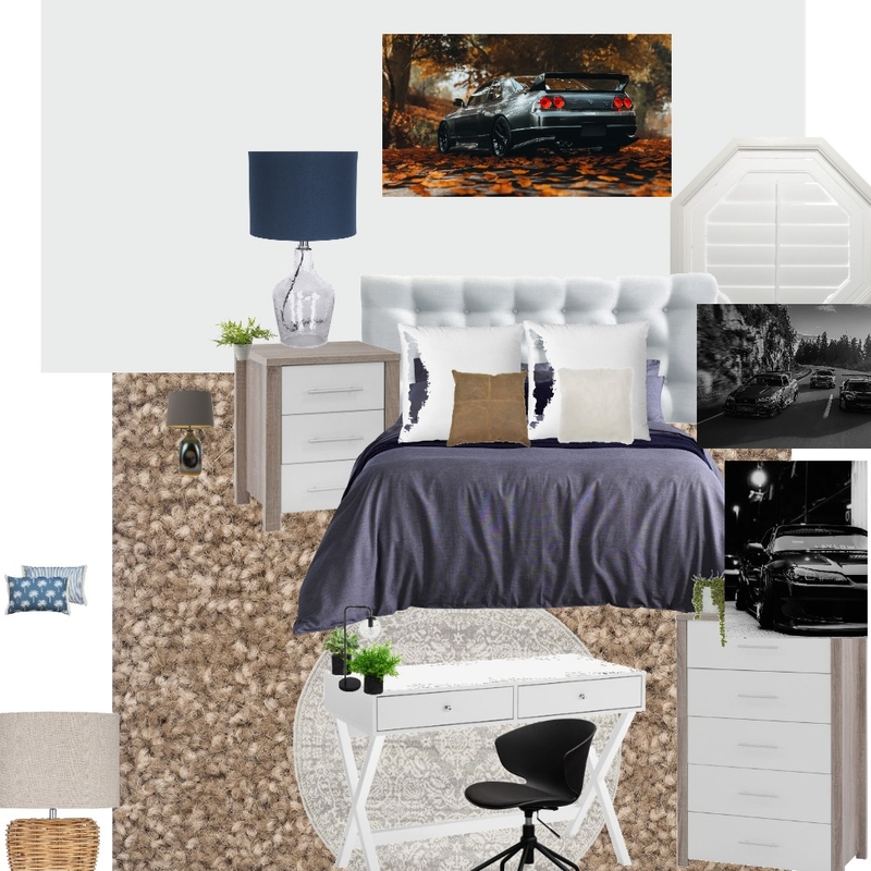 Alexi's bedroom Mood Board by Chrisi_za@yahoo.co.uk on Style Sourcebook