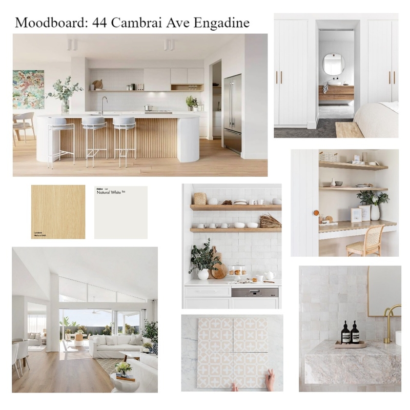 44 Cambrai Ave Engadine Interior Moodboard Mood Board by aliceandloan on Style Sourcebook