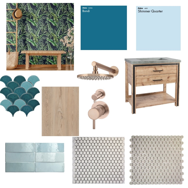 Beach House Bathroom Style Mood Board by lcinteriors on Style Sourcebook