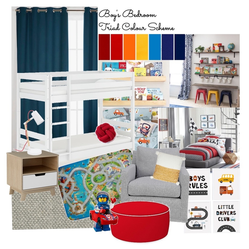 Noah Bedroom Mood Board by court_dayle on Style Sourcebook