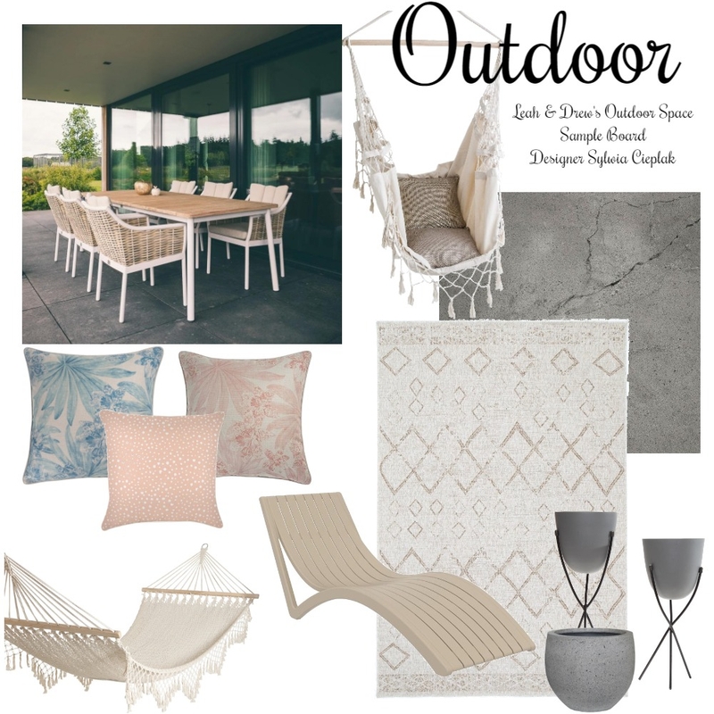 Outdoor space Mood Board by SylwiaCieplak on Style Sourcebook
