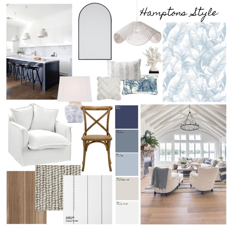 Hamptons style Mood Board by amybrooke_@hotmail.com on Style Sourcebook
