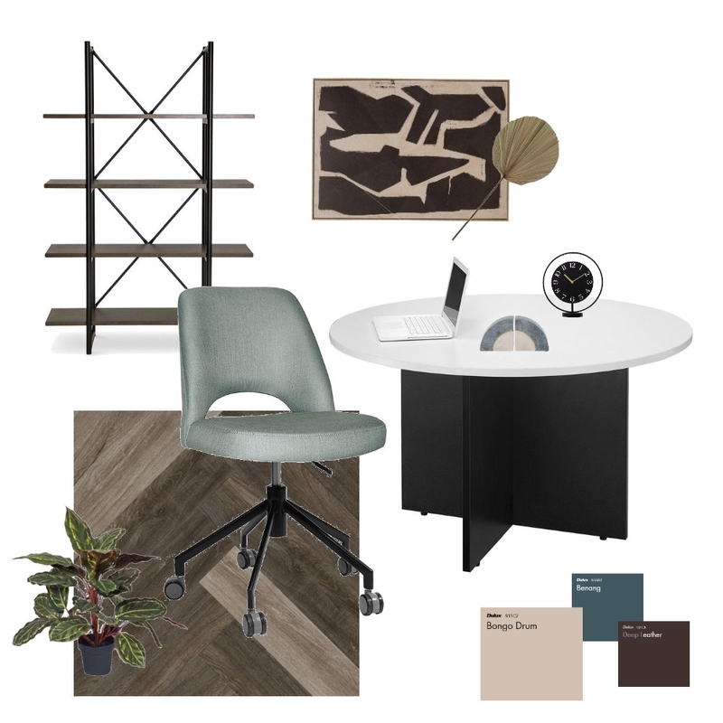 Modern Dessert Office Mood Board by Mary Saldevar on Style Sourcebook