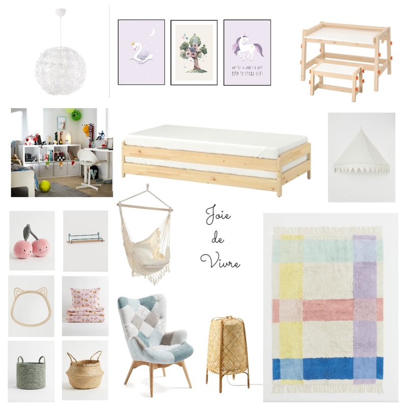 Suzana kids room Mood Board by Designful.ro on Style Sourcebook