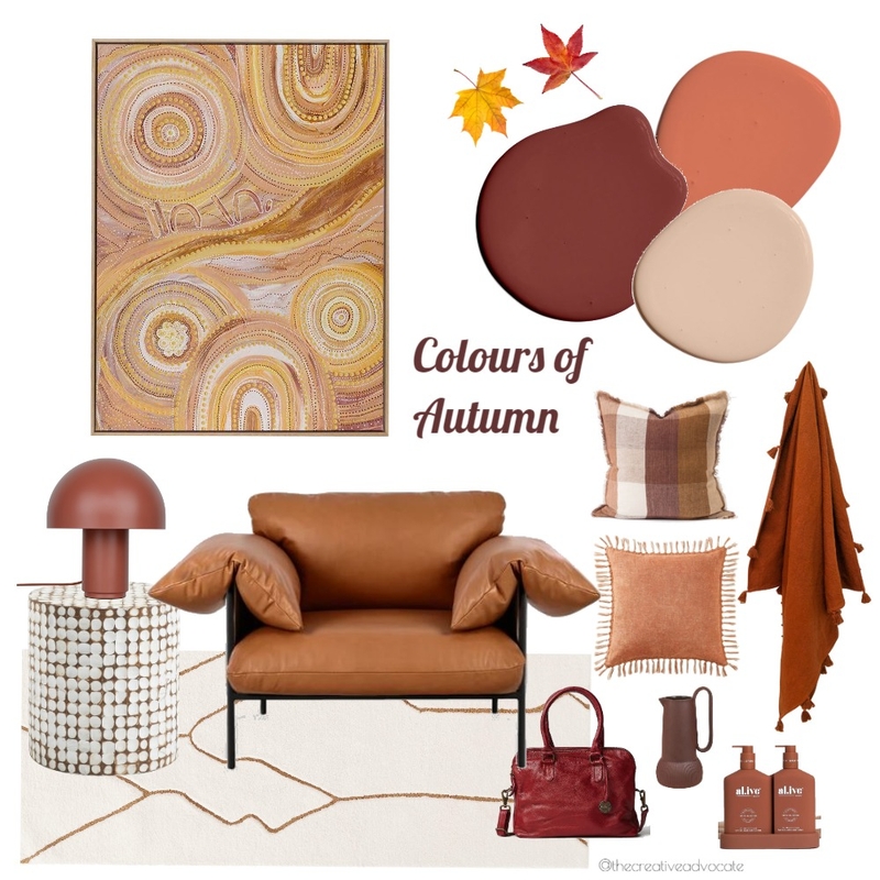 Autumnal hues Mood Board by The Creative Advocate on Style Sourcebook