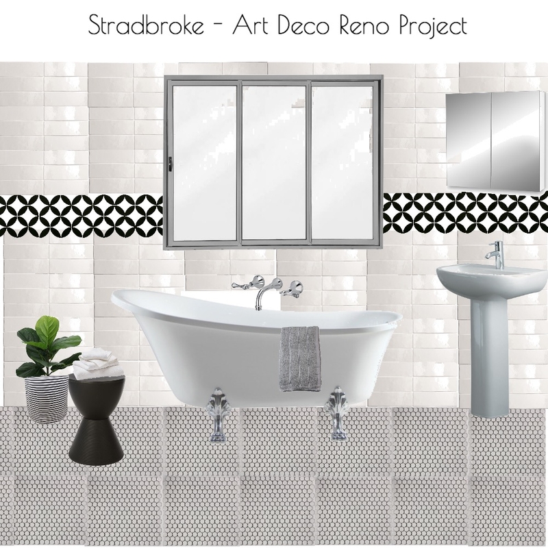Stradbroke Project - Main Bath Mood Board by Stacey Newman Designs on Style Sourcebook