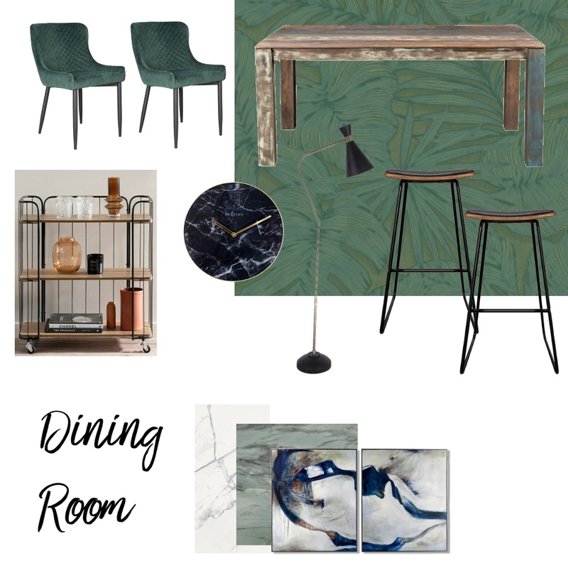 Dining Room - Emerald Mood Board by KilaH21 on Style Sourcebook