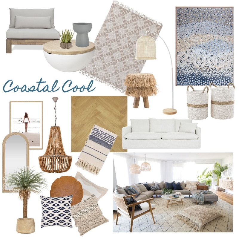 Coastal Cool Mood Board by KylieW on Style Sourcebook