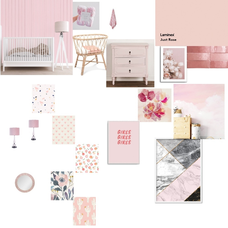 One color room {Pink} vision board Mood Board by Anastasia on Style Sourcebook