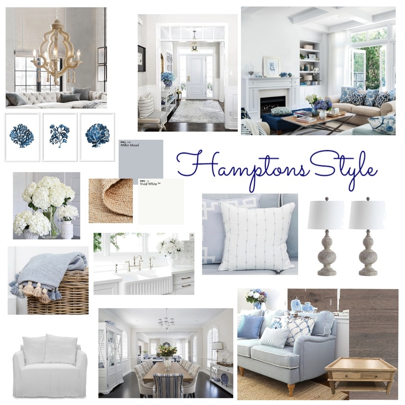 Hamptons Style Mood Board by Home at Elm on Style Sourcebook