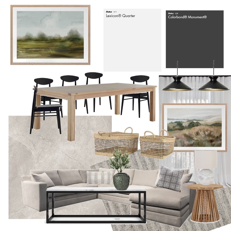 Living Dining Mood Board by CelesteJ on Style Sourcebook