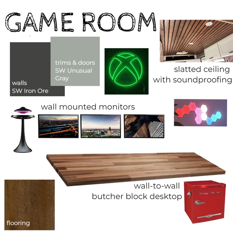 Tucker St Game Room Mood Board by janiehachey on Style Sourcebook