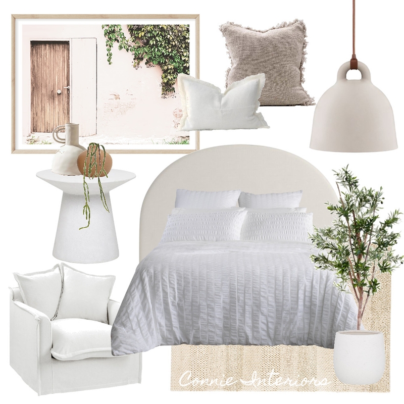 Neutral Master Bedroom Mood Board by connieguti on Style Sourcebook