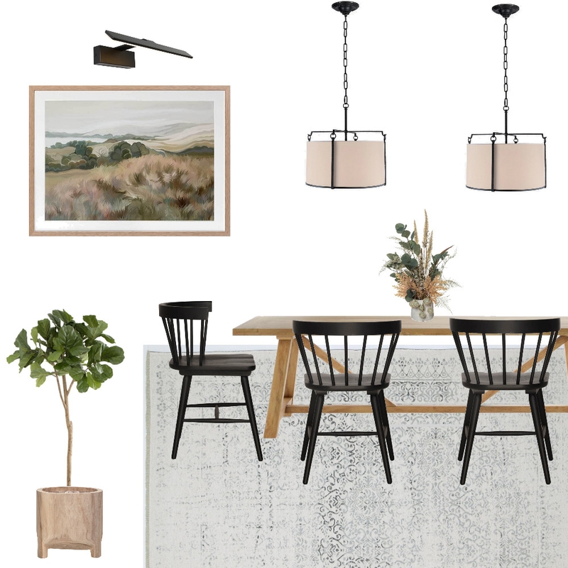 Modern Farmhouse Dining Mood Board by Airey Interiors on Style Sourcebook