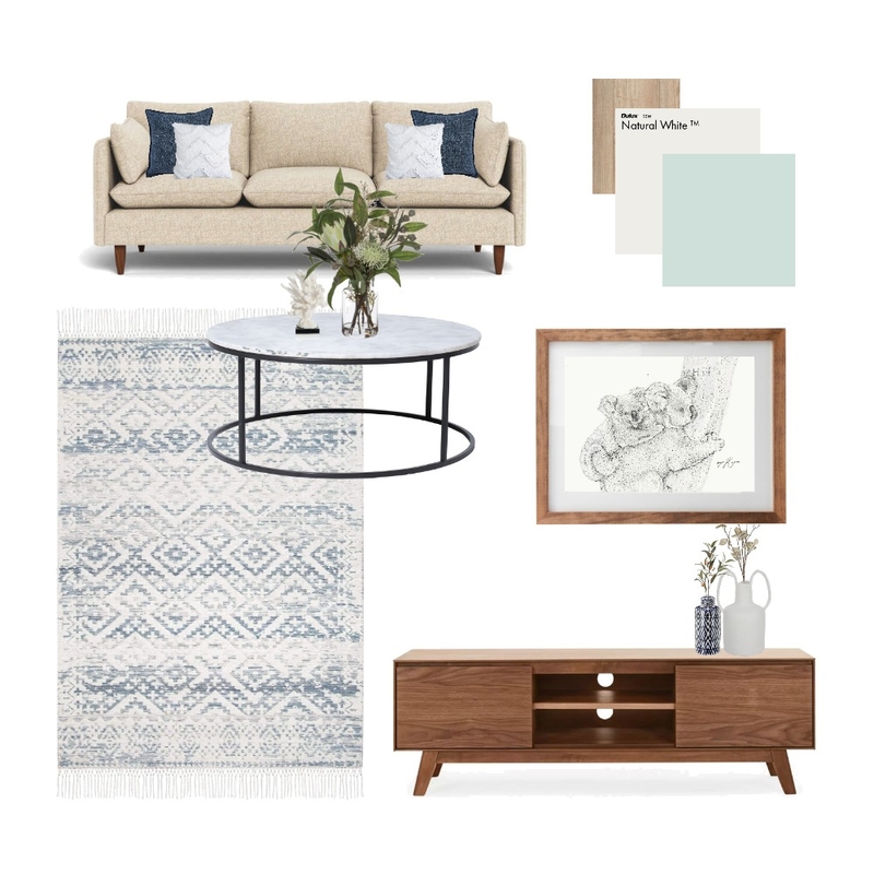 Hughes - Living Room v2 Mood Board by phiaso on Style Sourcebook