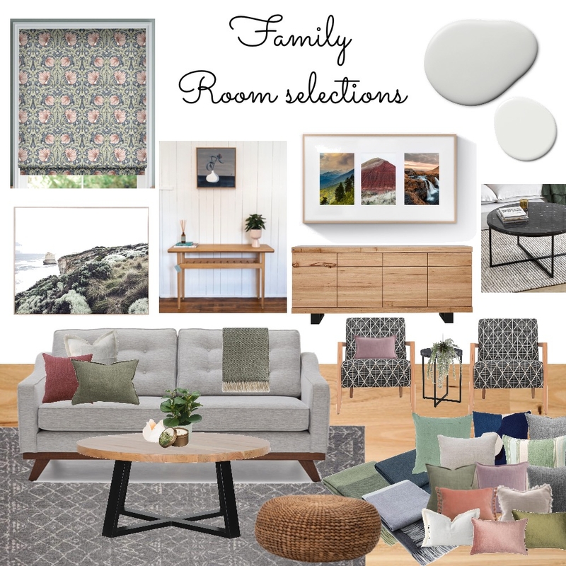 LAS Family room Mood Board by Liz101 on Style Sourcebook